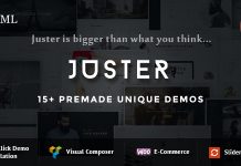 Theme WordPress polyvalent Juster Multi Purpose