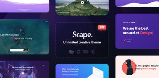 Theme WordPress polyvalent Scape