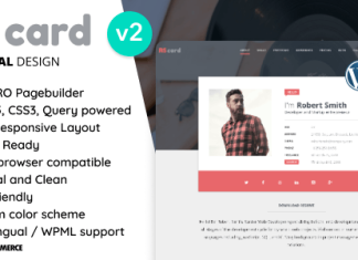 Theme WordPress pour CV et Curriculum Vitae