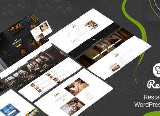 Theme WordPress pour Restaurant Resca