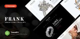 Theme WordPress pour une boutique en ligne de bijoux et