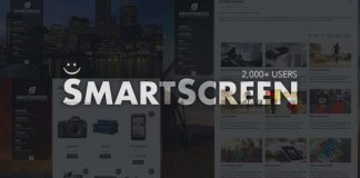 Theme WordPress responsive plein ecran SmartScreen