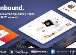 Thème de page d’atterrissage WordPress entrant Theme de page datterrissage WordPress entrant