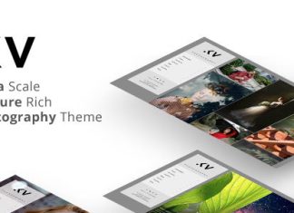 Theme de photographie Kreativa pour WordPress