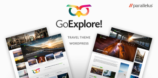 Theme de voyage WordPress GoExplore