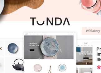 Tonda Theme de boutique elegante