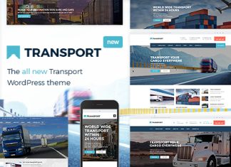 Transport Theme de transport et de logistique WP