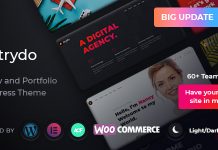 Trydo – Thème d’agence et de portfolio Trydo Theme dagence et de portfolio
