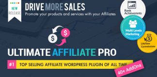 Ultimate Affiliate Pro Plugin daffiliation pour WordPress WooCommerce