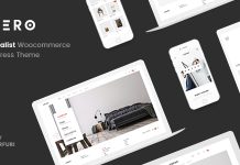 Unero – Thème WordPress WooCommerce AJAX Minimaliste Unero Theme WordPress WooCommerce AJAX Minimaliste