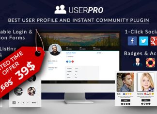 UserPro Plugin WordPress de communaute et de profil utilisateur