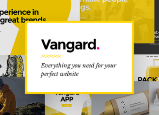 Vangard – Un thème pour les freelancers et les agences Vangard Un theme pour les freelancers et les agences