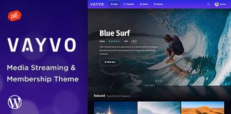 Vayvo Theme de medias en streaming et dadhesion