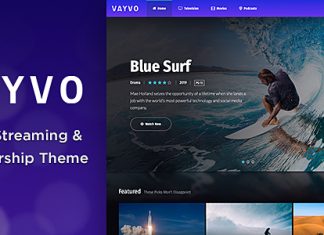 Vayvo Theme de medias en streaming et dadhesion