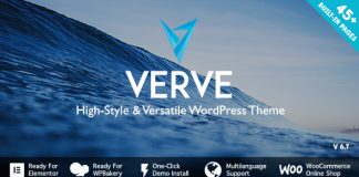 Verve Theme WordPress Haute Style