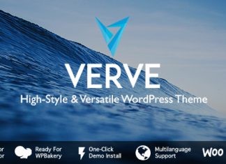 Verve Theme WordPress Haute Style