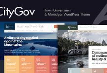 VilleGouv Theme WordPress pour les gouvernements municipaux et municipaux