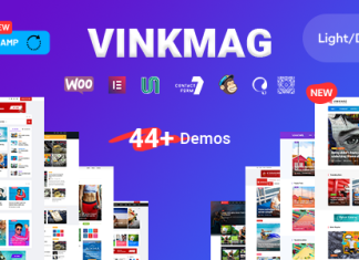Vinkmag theme WordPress de magazine de presse AMP