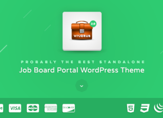 WPJobus Theme WordPress pour tableau demplois et CV