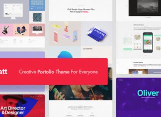 Werkstatt Theme WordPress de portfolio creatif