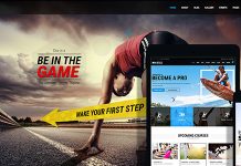 Whistle Site WordPress pour club sportif