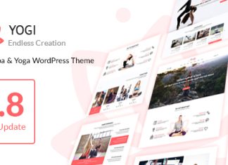 Yogi – Thème WordPress de santé, beauté et yoga Yogi Theme WordPress de sante beaute et yoga