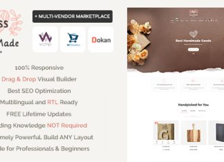 Zass Theme WooCommerce pour artistes et artisans de lartisanat