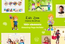 Zone Enfants Theme WordPress pour Enfants