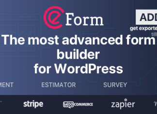 eForm Constructeur de formulaires WordPress