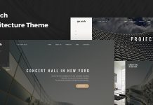 goarch Theme WordPress darchitecture et dinterieur