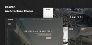 goarch Theme WordPress darchitecture et dinterieur
