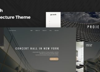 goarch Theme WordPress darchitecture et dinterieur