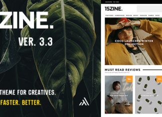 15Zine Theme WordPress de magazine de journal de blog.jpg
