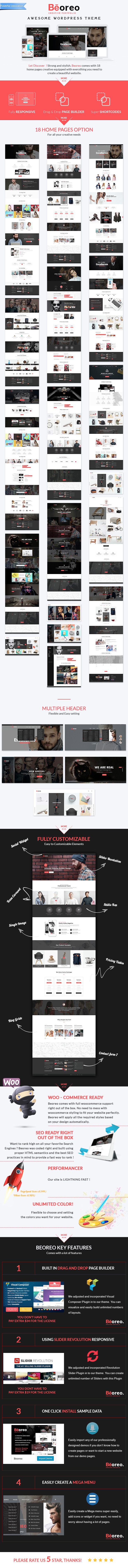 Beoreo | Creative Multi-Purpose WordPress Theme - 4