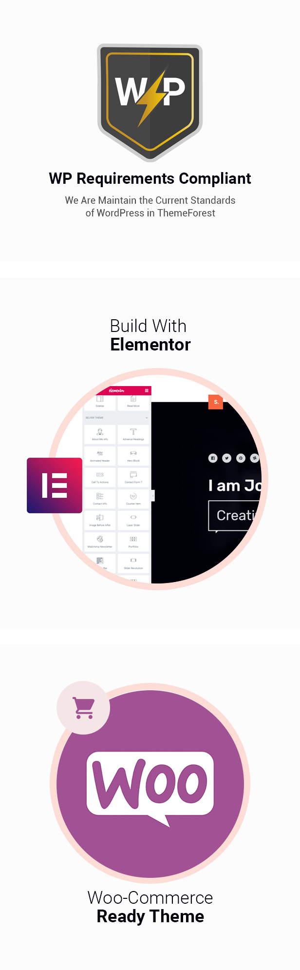 theme features one