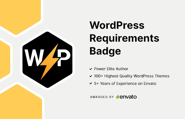 Badge de conformité WordPress