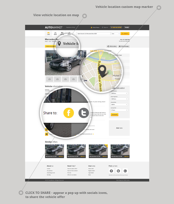 AutoMarket - HTML Vehicle Marketplace Template - 3