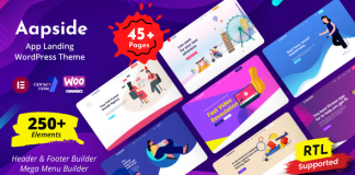 Aapside Theme WordPress pour la promotion dapplications.png