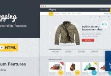 Achats – Modèle HTML de commerce électronique réactif Achats Modele HTML de commerce electronique reactif.jpg