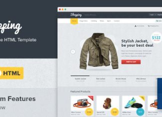 Achats – Modèle HTML de commerce électronique réactif Achats Modele HTML de commerce electronique reactif.jpg