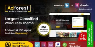 AdForest theme WordPress pour les annonces classees.jpg