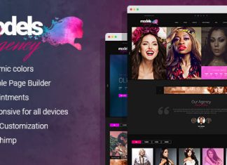 Agence de mannequins – Thème WordPress de portfolio de mode Agence de mannequins Theme WordPress de portfolio de mode.jpg