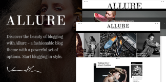 Allure Theme de blog Beaute Mode.png
