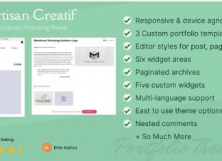 Artisan Créatif – Un thème WordPress pour portfolio Artisan Creatif Un theme WordPress pour portfolio.jpg