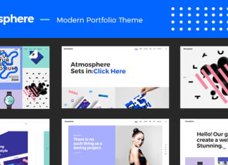 Atmosphère – Thème audacieux pour portfolio Atmosphere Theme audacieux pour portfolio.png