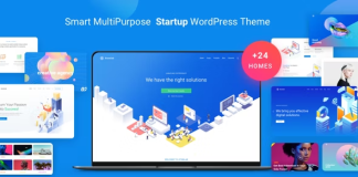 Atomlab Theme WordPress de page datterrissage pour startup.png