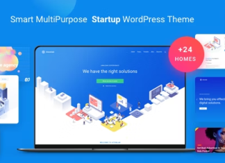 Atomlab Theme WordPress de page datterrissage pour startup.png