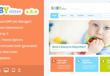 Babysitter – Thème WordPress pour tableau d’offres d'emploi Babysitter Theme WordPress pour tableau doffres demploi.jpg