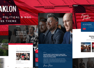 Baklon Theme WordPress pour les elections et la politique.png