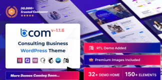 Bcom Theme WordPress pour entreprise de consulting.png